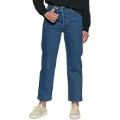 Levi's Jeans 'Ribcage Straight Ankle' blauw denim