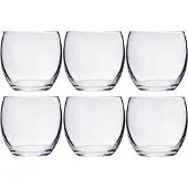 COSY&TRENDY Cosy & Trendy waterglazen/sapglazen - 18x - transparant - 340 ml - Glazen / drinkglazen