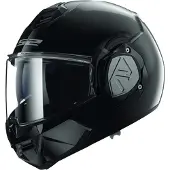 LS2 Helmets FF906 Advant Solid Gloss Zwart Systeemhelm Maat 2XL