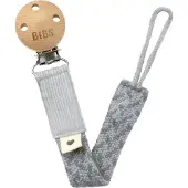BIBS Schnullerkette - Cloud/Iron - - One Size - Schnullerketten