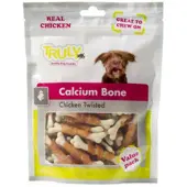 Truly 15x Hondensnack Calcium Bone Chicken Twisted 90 Gr