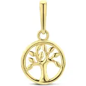 Marie-Celeste Marie Celeste hanger levensboom 7,5 mm - 7.5 mm - Goud