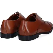 Via Borgo Cognac Geklede Schoenen Leer 44
