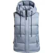 Khujo Bodywarmer 'Eden' lichtblauw