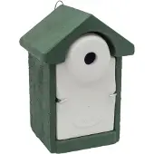 Vivara Pro Nestkast Sevilla WoodStone 28 mm Groen | Houtbetonnen vogelhuisje | Vivara | 10 jaar garantie | Aanbevolen door Vogelbescherming Nederland