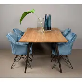 Tower Living Bresso - Diningtable 200x100 (Naturel, 200x100x77cm)