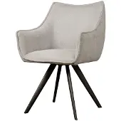 Tower Living Riviera swivel armchair - Light grey
