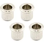 AllParts Gotoh Bass Ferrules - Verchroomd Nikkel (4 Stuks)