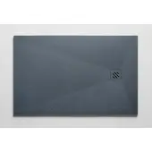 Resigres Zero douchebak 180x75cm antraciet mat composiet