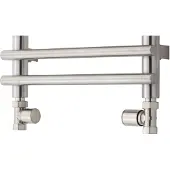 TVS Design Valves 110 aansluitset recht RVS