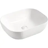 Comad Smile opbouw wastafel 50x40cm wit