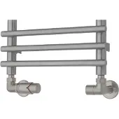 TVS Design Valves 221 aansluitset haaks links RVS