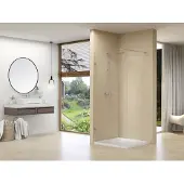 Van Rijn ST01 profielloze inloopdouche 90x200cm chroom
