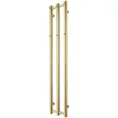 TVS Design Plus 3 radiator verticaal goud gepolijst 200W 140x26,5cm