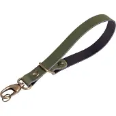 The Hantler Wrist strap Army green / Brass
