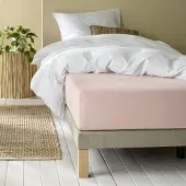MOODIT Hoeslaken Alina Pearl Pink-160 x 200/220 cm