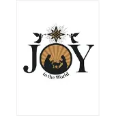 MajesticAlly Christelijke kerstkaarten | Voordeelpakket | 10 kerstkaarten met enveloppen | Joy |