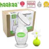 HAAKAA Borstkolf - 150 ml - Bloemenstoppers en Borstkolf - - OneSize - Borstkolven