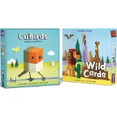 Gam'InBIZ CuBirds + Wild Cards - 2 kaartspellen van Kristiaan der Nederlanden