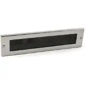 Hardbrass Tochtwering Alena - PVD nikkel