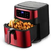Swiss Pro+ Digitale Airfryer 10l Rood