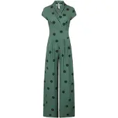 HotSquash Jumpsuit groen / zwart