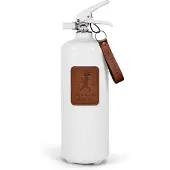 Solstickan Design Solstickan brandblusser 2 kg Donkerbruin leer