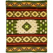 EcuaFina | Handgemaakt plaid Quilotoa wol bruin 235x195x1 cm plaids | NADUVI