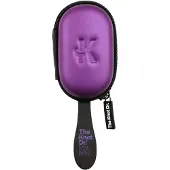 The Knot Dr. Pro Mini Borstel Black Smaller Brush Periwinkle Pad With Headcase 1st