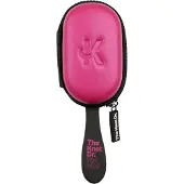 The Knot Dr. Pro Mini Borstel Black Smaller Brush Fuchsia Pad With Headcase 1st