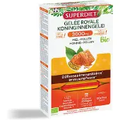 SuperDiet Koninginnegelei 3000mg Bio 20x15 ml Ampoules