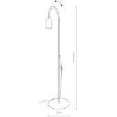 Nowodvorski Lighting Flexibele leeslamp Eye Flex wit