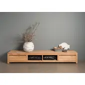 Tower Living Corona - TV stand 2 drws. (Naturel, 240x37x50cm)