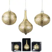 Goodwill - Kerstbal - Glas - Crème