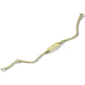 The Jewelry Collection 9k Graveerarmband Plaat 5,0 Mm 9 - 11 Cm