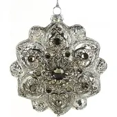 Goodwill - Kerstbal - Zilver - D5 x H2 cm