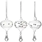 Goodwill Kerstbal Glas 5,5 cm Voordeelaanbod Ass. per 3 stuks