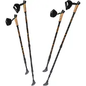 Sportana Nordic Walking stokken set van 2 oranje