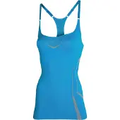 Brubeck Seamless Fitnessshirt - Singlet- Dames - Azure-S