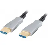 Lanberg HDMI-kabel - 40 m - Zwart - AOC - Video
