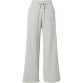 Nike Sportbroek 'Phoenix' grijs gemêleerd / wit