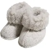Alwero Baby Slofjes Baby Slof Melo - Wit - Maat 6-12M