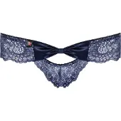 Obsessive Auroria Slipje - Erotisch Onderbroek - Maat L/XL - Zwart