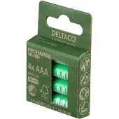 Deltaco ULT-NH1000AAA-4P household battery Rechargeable battery AAA Nickel-Metal Hydride (NiMH)