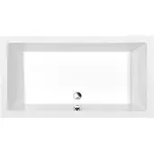 Polysan Deep rechthoekige douchebak 100x75x26cm wit