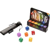 Sexy 6 Dice Pride Dobbelspel - Gemengde kleuren