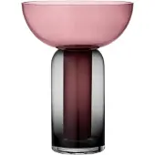 AYTM Torus Vaas Black | Rose | Small: Ø15 cm