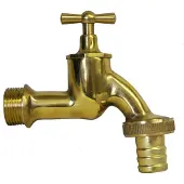 Tuinrijk Tapkraan Messing 3/4"