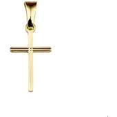 The Jewelry Collection Gouden hanger - massief kruisje - 4014862