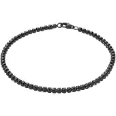 The Jewelry Collection Zilver ruthenium Tennisarmband zirkonia 2 1200001